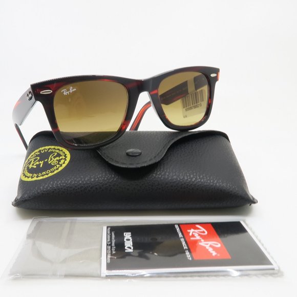 Ray-Ban Other - Ray-Ban RB 2140 1362/85 50mm WAYFARER Red/Brown Gradient New Unisex Sunglasses.